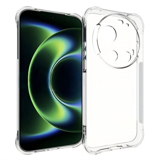 WANLONFENG For Xiaomi 17 Ultra 5G TPU Case  WL2 Series 2.0mm Phone Cover with 2Pcs Tempered Glass Films - Transparent - 2