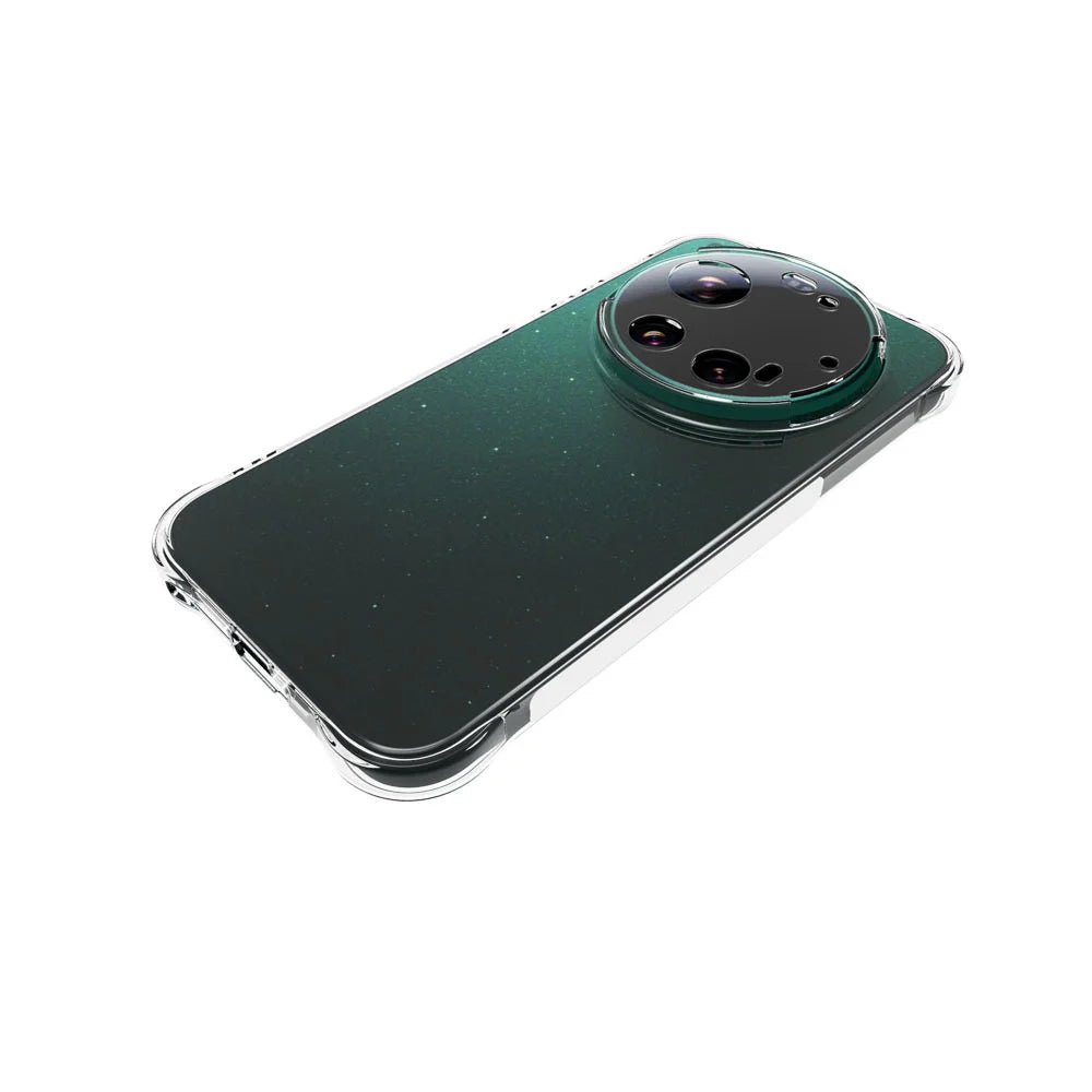 WANLONFENG For Xiaomi 17 Ultra 5G TPU Case  WL2 Series 2.0mm Phone Cover with 2Pcs Tempered Glass Films - Transparent - 5