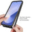 For Samsung Galaxy S26 Case Anti Drop 2 in 1 PC + TPU Phone Cover - Black - 2