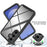 For Samsung Galaxy S26 Case Anti Drop 2 in 1 PC + TPU Phone Cover - Black - 5