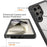 For Samsung Galaxy S26 Ultra Case Anti Drop 2 in 1 PC + TPU Phone Cover - Black - 3