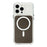 For iPhone 16 Pro Case Compatible with MagSafe Clear Glitter Shockproof TPU Acrylic Phone Cover - Black - 2