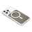 For iPhone 16 Pro Case Compatible with MagSafe Clear Glitter Shockproof TPU Acrylic Phone Cover - Black - 4
