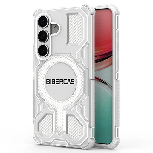 BIBERCAS J-16 Transparent Series For Samsung Galaxy S26 Magnetic Case TPU + PC Phone Cover - Transparent - 1