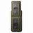 For iPhone 18 Pro / 17 Pro Case RFID Blocking Card Holder Litchi Texture Leather Back Cover - Midnight Green - 2