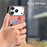 For iPhone 17 Pro Max Retro PU Leather Case Phone Cover with RFID Blocking Card Holder  /  Ring Holder - Pink - 5