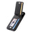 For iPhone 17 Pro Max Case Carbon Fiber Leather Coated TPU + PC Phone Cover - Black - 4