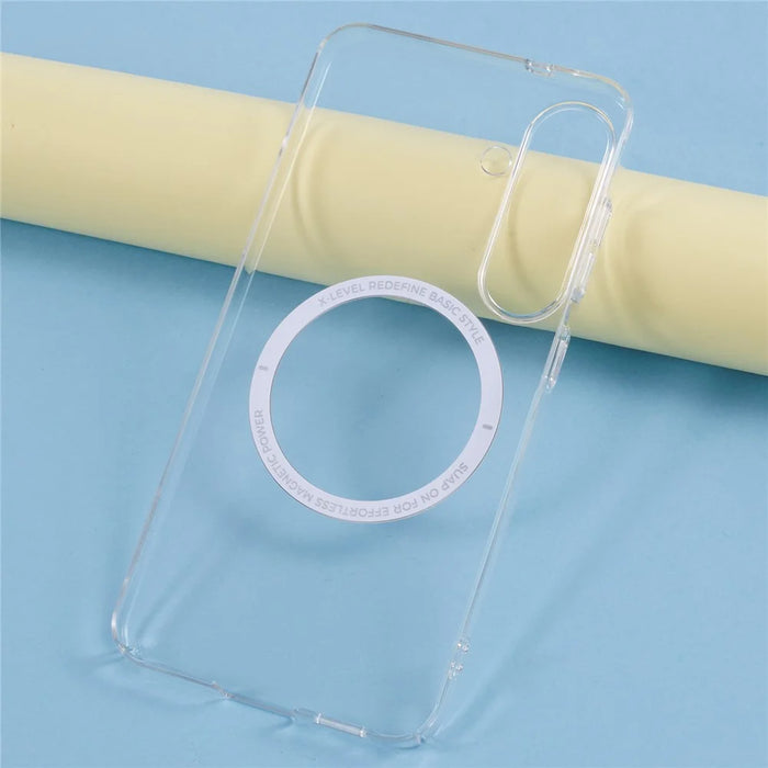 X-LEVEL For Samsung Galaxy S26+ Magnetic Case Slim Hard PC Phone Back Cover - Transparent - 5