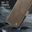 AUTSPACE A05 For iPhone 17 Case Wallet Stand Detachable Leather Magnetic Phone Cover - Coffee - 5