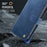 AUTSPACE A05 For iPhone 14 / 13 Case Wallet Stand Detachable Leather Magnetic Phone Cover - Blue - 5