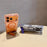 For iPhone 17 Pro Case Compatible with MagSafe Clear Acrylic TPU Shockproof Phone Cover with Kickstand - Orange - 4