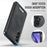 CASEME For Samsung Galaxy A54 5G Magnetic Case  ME80 Series Leather PC TPU Phone Cover with Detachable Wallet - Black - 7