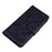 For Samsung Galaxy A37 5G Case Tiger Imprint Leather Wallet Phone Cover - Black - 4