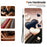 For Samsung Galaxy A37 5G Leather Case Stand Wallet Pattern Printing Phone Cover with Wrist Strap - Love - 4