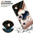 For Samsung Galaxy A37 5G Leather Case Stand Wallet Pattern Printing Phone Cover with Wrist Strap - Love - 6