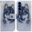 For Samsung Galaxy A57 5G Wallet Case Pattern Print Leather Phone Cover - Wolf - 1