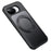 For Google Pixel 10a Magnetic Case TPU + Acrylic + Metal Kickstand Matte Phone Cover - Black - 1