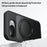 For Google Pixel 10a Magnetic Case TPU + Acrylic + Metal Kickstand Matte Phone Cover - Black - 5