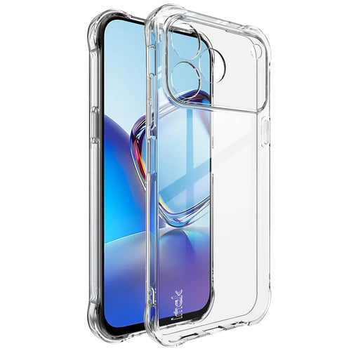 IMAK For ZTE Blade V80 Pro 4G / V80 Vita Case TPU Phone Cover Airbag Shockproof Protection - Transparent - 1
