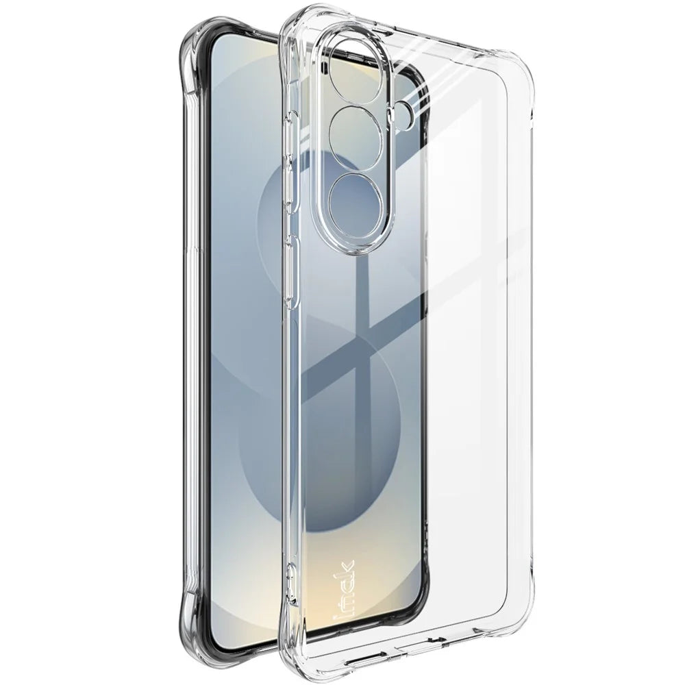 IMAK For Samsung Galaxy S26+ Case TPU Phone Cover Airbag Shockproof Protection - Transparent - 1