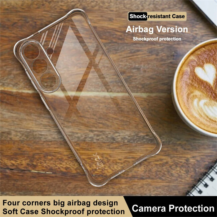IMAK For Samsung Galaxy S26+ Case TPU Phone Cover Airbag Shockproof Protection - Transparent - 3