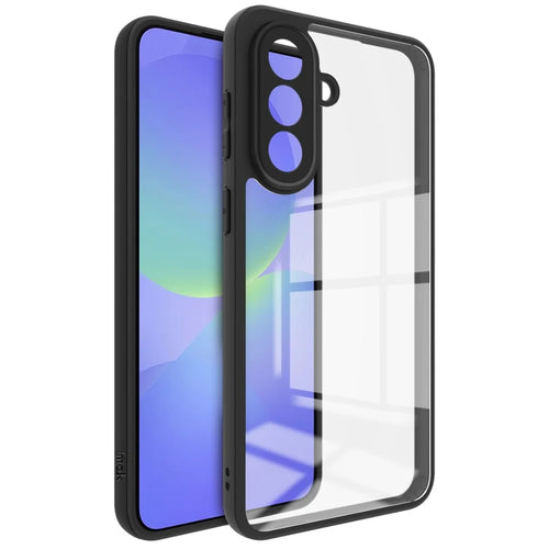 IMAK UX-9A Series For Samsung Galaxy A37 5G Case TPU PC Phone Cover Reinforced Corners - Transparent - 1