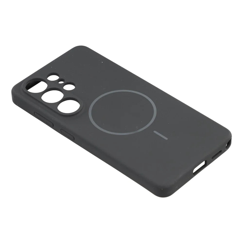 X-LEVEL For Samsung Galaxy S26 Ultra Magnetic Case Liquid Silicone Phone Back Cover Skin Touch - Black - 4