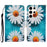 For Samsung Galaxy S26 Ultra Case Pattern Printing Protective Leather Folio Phone Cover with Wrist Strap - Chrysanthemum - 1