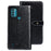 IDEWEI For Nokia C31 4G PU Leather Crocodile Texture Drop-proof Phone Case Stand Anti-scratch Smartphone Flip Wallet Cover - Black - 1