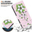 For Samsung Galaxy S26+ Wallet Phone Case Anti-Drop Pattern Printing Leather Flip Cover with Strap - Lily - 4