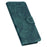 For Samsung Galaxy S26+ Case Tiger Imprint Leather Wallet Phone Cover - Green - 5