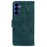 For Samsung Galaxy S26+ Case Tiger Imprint Leather Wallet Phone Cover - Green - 7