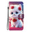 For Samsung Galaxy S26+ Leather Case Stand Wallet Pattern Printing Phone Cover with Wrist Strap - Rose Cat - 7