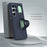 For Samsung Galaxy S26 Ultra Case Customizable Smart Key Control Wristband Kickstand PC + Silicone Phone Cover - Sapphire - 2