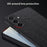 For Samsung Galaxy S26 Case Wood Texture PU Leather Coated PC TPU Phone Cover - Black - 5