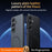 For Samsung Galaxy S26 Magnetic Case Leather Coated TPU + PC Phone Cover - Black - 6