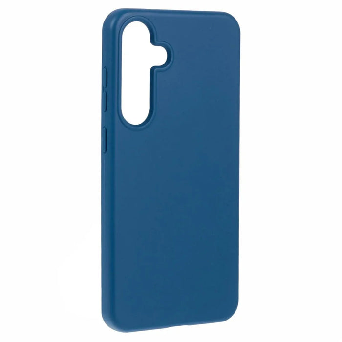 For Samsung Galaxy S26 Case Biodegradable Wheat Straw + TPU Matte Phone Cover - Blue - 3