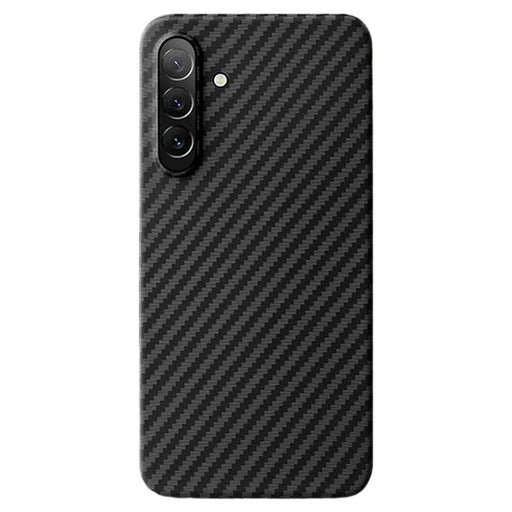 X-LEVEL For Samsung Galaxy S26 Magnetic Case Carbon Fiber Texture Ultra-Thin PC Hard Phone Cover - Black - 1