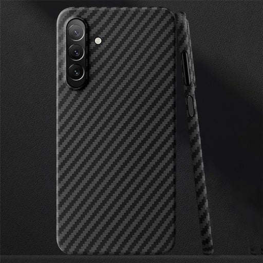 X-LEVEL For Samsung Galaxy S26 Magnetic Case Carbon Fiber Texture Ultra-Thin PC Hard Phone Cover - Black - 2
