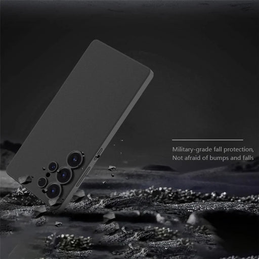 X-LEVEL Wings II Series For Samsung Galaxy S26 Ultra Case Hard PP Matte Phone Cover 0.18mm Ultra-Thin - Transparent Black - 2