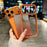 For iPhone 17 Pro Max Case Gradient Glitter Rhinestone Decor TPU Acrylic Shockproof Phone Cover - Orange - 2