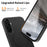For Samsung Galaxy S26 Magnetic Case Cloth Texture PC + TPU + PU Leather Anti-Scratch Phone Cover - Black - 2