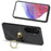 CASENEO D22 For Samsung Galaxy S26 Case Folding Kickstand Retro Leather Back Phone Cover - Black - 3