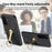 CASENEO D22 For Samsung Galaxy S26 Case Folding Kickstand Retro Leather Back Phone Cover - Black - 5