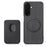 For Samsung Galaxy S26 Magnetic Case Detachable Card Holder Phone Back Cover - Black - 5