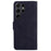 For Samsung Galaxy S26 Ultra Case Solid Color Leather Wallet Phone Cover - Black - 7