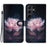 For Samsung Galaxy S26 Ultra Wallet Phone Case Anti-Drop Pattern Printing Leather Flip Cover with Strap - Purple Peony - 1