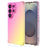 For Samsung Galaxy S26 Ultra Case Gradient Color TPU Anti-Drop Phone Cover - Pink  /  Gold - 1