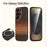 SULADA For Samsung Galaxy S26 Ultra Magnetic Case Hard PC Anti-Scratch Phone Cover - Sunset Orange - 2