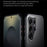 SULADA For Samsung Galaxy S26 Ultra Case PC+TPU Shockproof Matte Phone Protector Cover - Titanium Black - 5